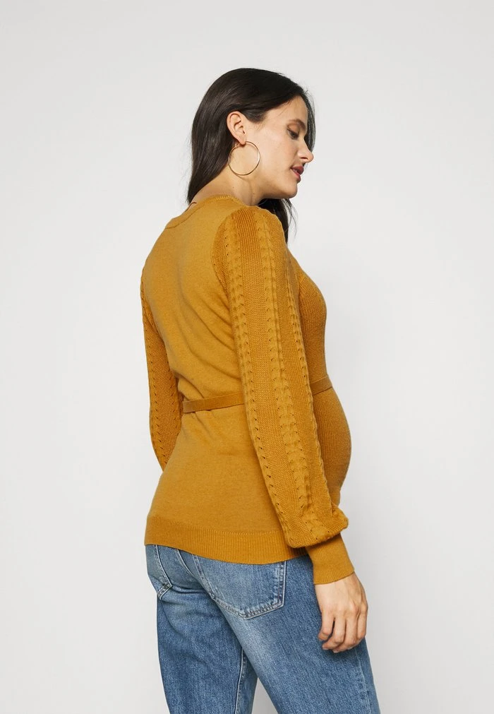 MAMALICIOUS MLOVA LIA - Pullover - Spruce Yellow – Image 3
