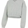 MAMALICIOUS PCMLINSA - Sweat à Capuche - Light Grey Melange