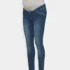 MAMALICIOUS MLSAVANNA - Jeans Skinny - Light Blue Denim