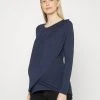 MAMALICIOUS MLNEWBROOKLYN IRIS - T-shirt à Manches Longues - Navy Blazer