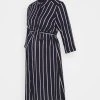 MAMALICIOUS NURSING DRESS - Robe Chemise - Navy Blazer