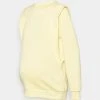 MAMALICIOUS ANJA MARY - Sweatshirt - Pale Banana