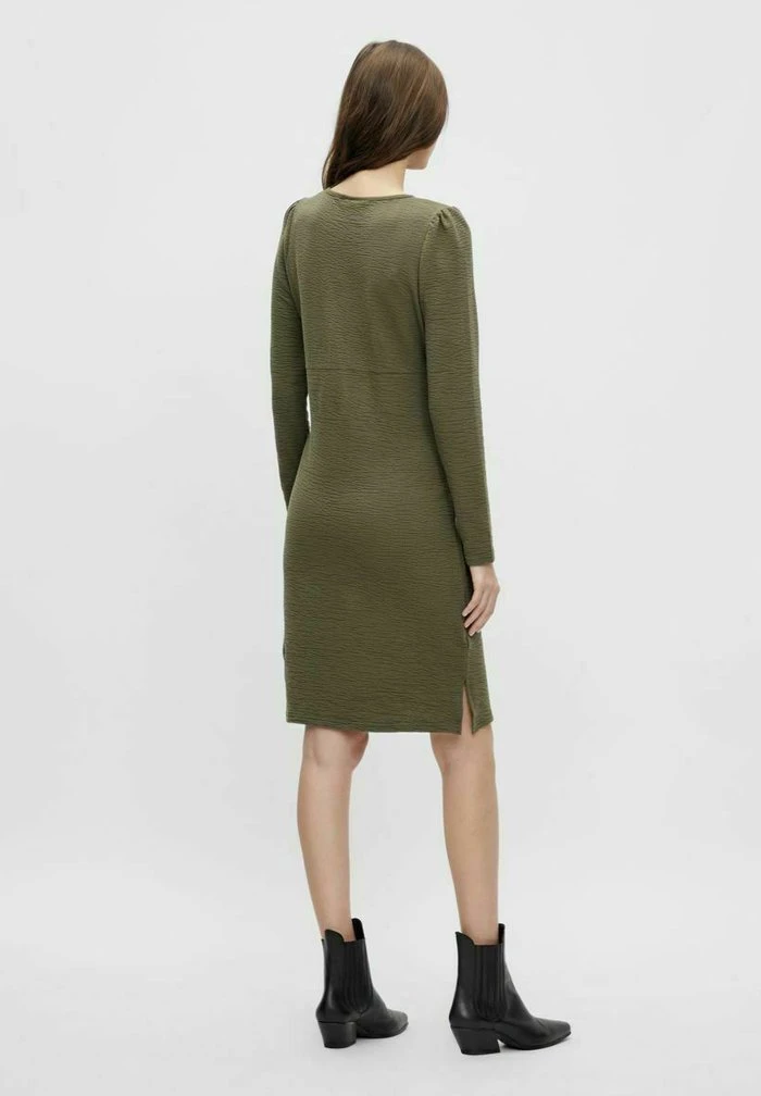 MAMALICIOUS IN - Robe En Jersey - Dusty Olive – Image 3