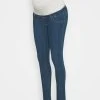 MAMALICIOUS MLJULIA - Jean Slim - Med Blue Denim