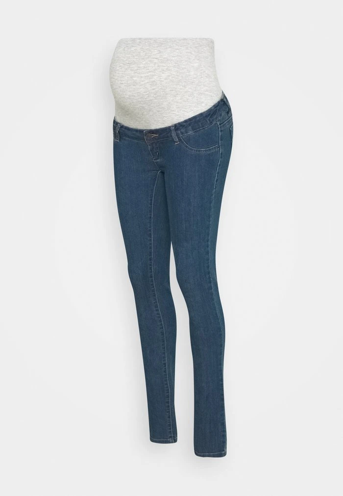 MAMALICIOUS MLJULIA - Jean Slim - Med Blue Denim