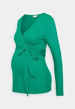 MAMALICIOUS MLZIF TESS - T-shirt à Manches Longues - Bosphorus