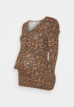 MAMALICIOUS MLHANNAH 3/4 - T-shirt à Manches Longues - Black