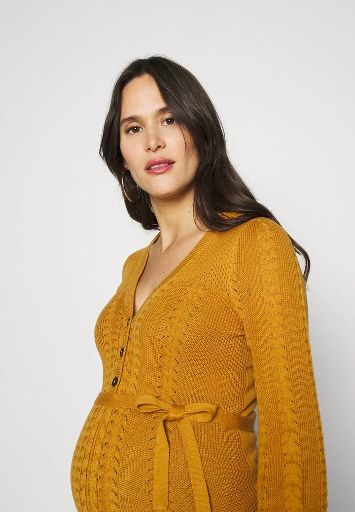 MAMALICIOUS MLOVA LIA - Pullover - Spruce Yellow – Image 5