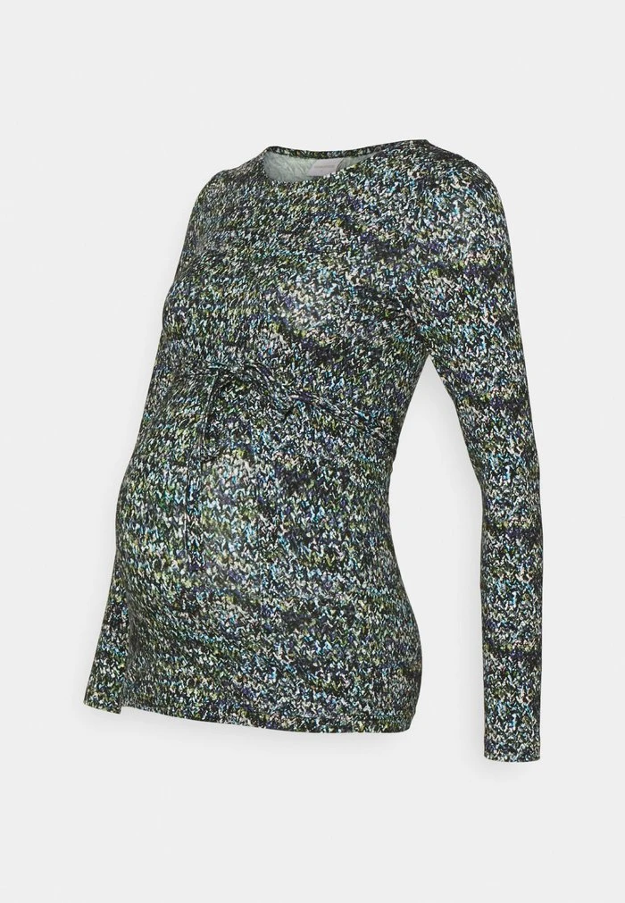 MAMALICIOUS MLVALENTINA - T-shirt à Manches Longues - Black – Image 5