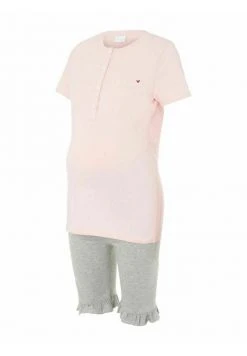MAMALICIOUS MLRINE SET - Pyjama - Light Grey Melange