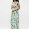 MAMALICIOUS - Robe Longue - Bleached Aqua