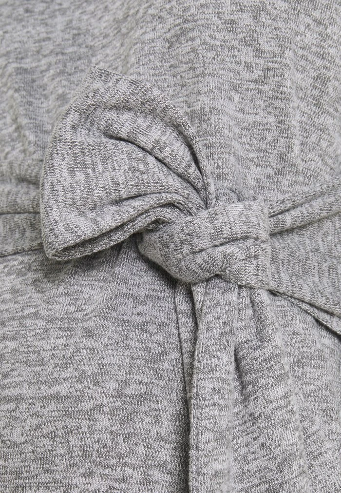 MAMALICIOUS MLILA - T-shirt à Manches Longues - Medium Grey Melange – Image 3