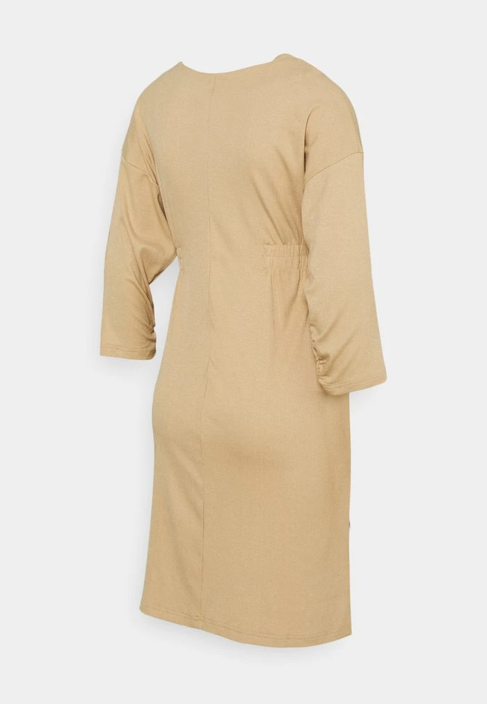 MAMALICIOUS MLASTRID DRESS - Robe Pull - Beige – Image 2