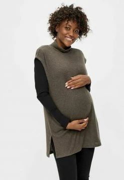 MAMALICIOUS PCMCIRCLE - Veste Sans Manches - Black Olive