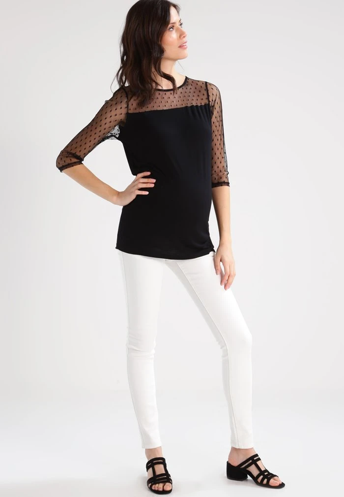 MAMALICIOUS MLSIGGA - Jeans Skinny - Antique White – Image 2