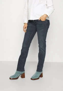MAMALICIOUS MLEASTON - Jean Droit - Dark Blue Denim