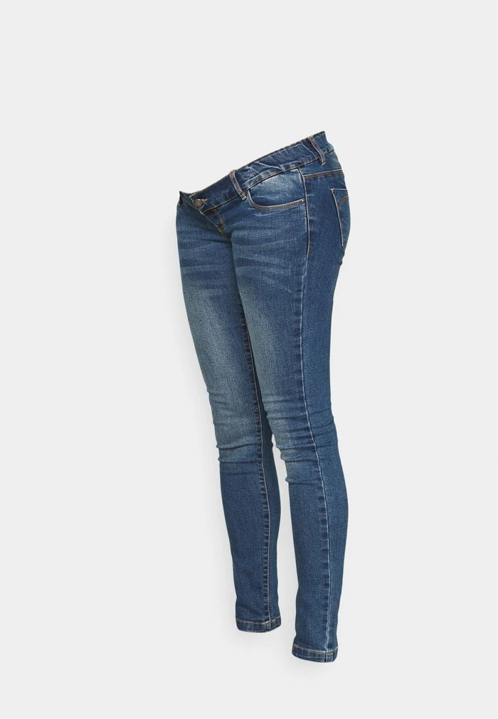 MAMALICIOUS MLYORK - Jeans Skinny - Dark Blue Denim – Image 4
