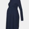 MAMALICIOUS DRESS - Robe En Jersey - Navy Blazer
