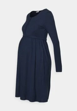 MAMALICIOUS DRESS - Robe En Jersey - Navy Blazer
