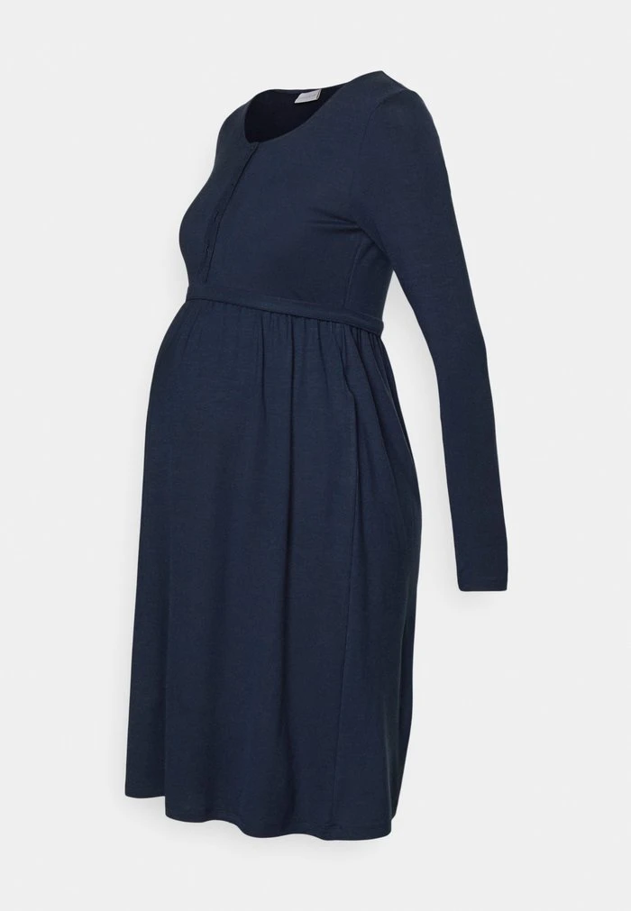 MAMALICIOUS DRESS - Robe En Jersey - Navy Blazer