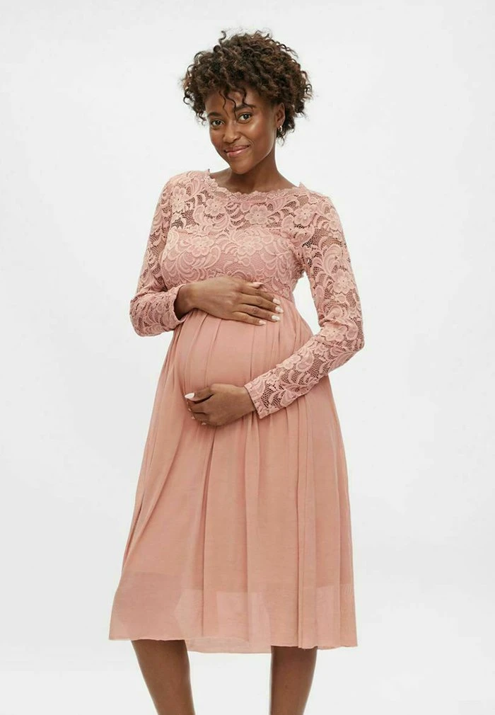 MAMALICIOUS MLMIVANA - Robe De Soirée - Ash Rose