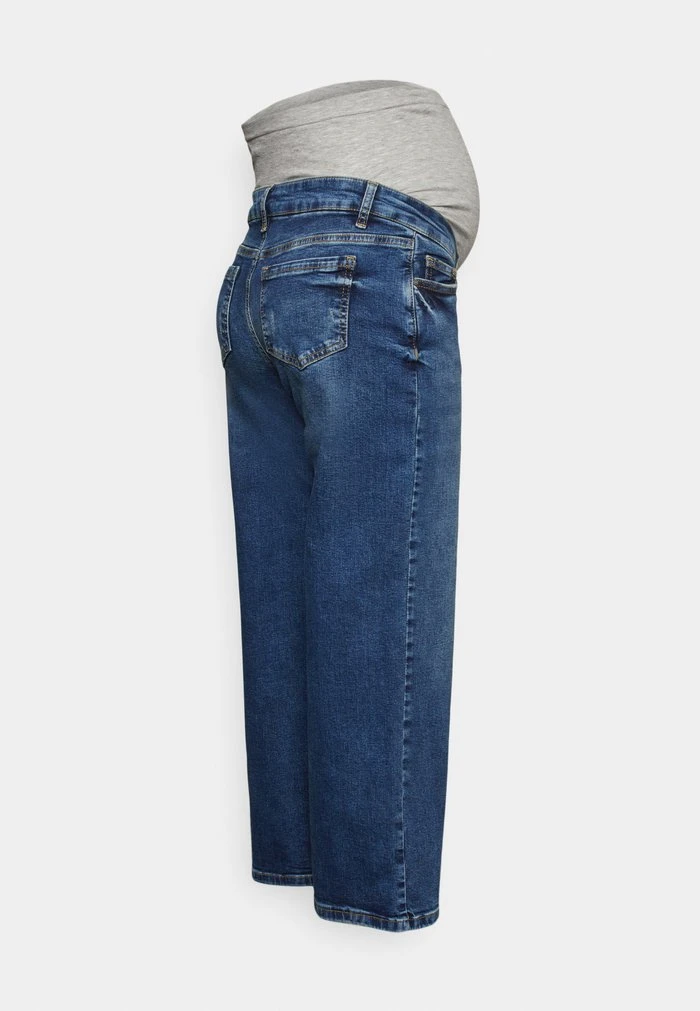 MAMALICIOUS MLMILANO WIDE CROPPED - Jean Boyfriend - Medium Blue – Image 2