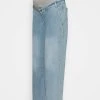 MAMALICIOUS MLTRONA WIDE LEG - Jean Droit - Light Blue Denim