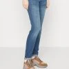 MAMALICIOUS MLJULIA - Jean Slim - Medium Blue Denim