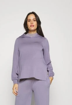 MAMALICIOUS MLZEDALOUNGE HOODIE - Sweatshirt - Minimal Gray