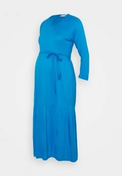 MAMALICIOUS MLSIMANTHA MIDI DRESS - Robe En Jersey - Blue Aster