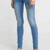 MAMALICIOUS MLFIFTY - Jean Slim - Jeans Medium Blue Denim