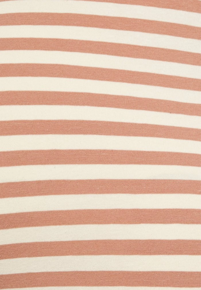 MAMALICIOUS MLMOLLY - T-shirt à Manches Longues - White/brown – Image 3