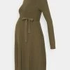 MAMALICIOUS MLNEWZOE DRESS - Robe Pull - Khaki