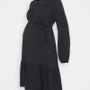 MAMALICIOUS MLNESSA DRESS - Robe En Jersey - Dark Navy