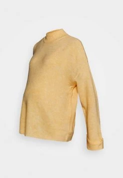MAMALICIOUS MLMERVE - Pullover - Elfin Yellow Melange