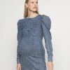 MAMALICIOUS MLCELESTIA SHORT DRESS - Robe En Jersey - Ensign Blue