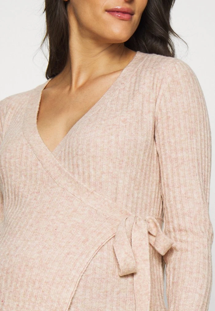 MAMALICIOUS MLDANA WRAP - Gilet - Pale Mauve/melange – Image 6