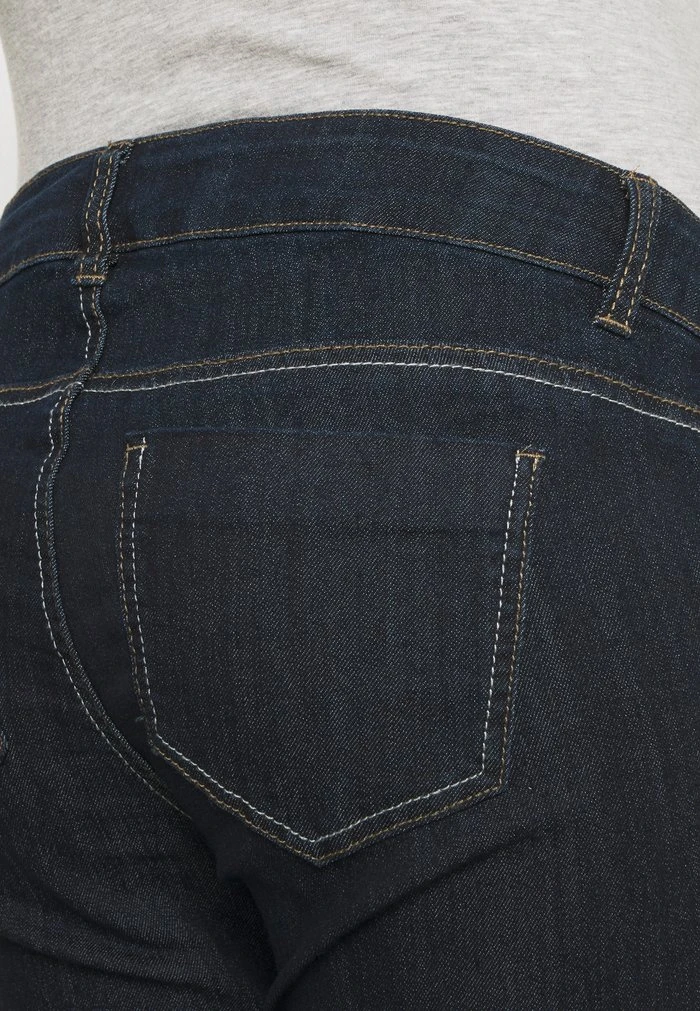 MAMALICIOUS MLJULIA UNWASHED - Jean Slim - Dark Blue Denim – Image 3