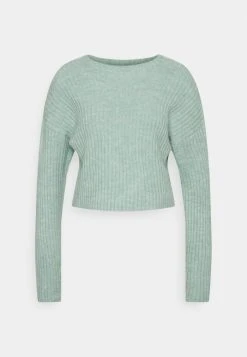 MAMALICIOUS MLKEX CROPPED - Pullover - Cameo Green