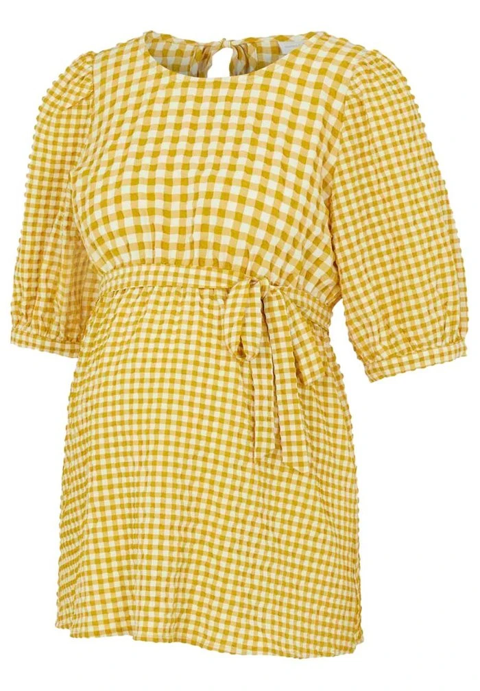 MAMALICIOUS Blouse - Amber Gold – Image 5