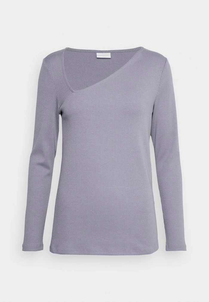 MAMALICIOUS MLIRIS - T-shirt à Manches Longues - Grey