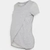MAMALICIOUS MLCHRISTIANE IRIS - T-shirt Basique - Medium Grey Melange