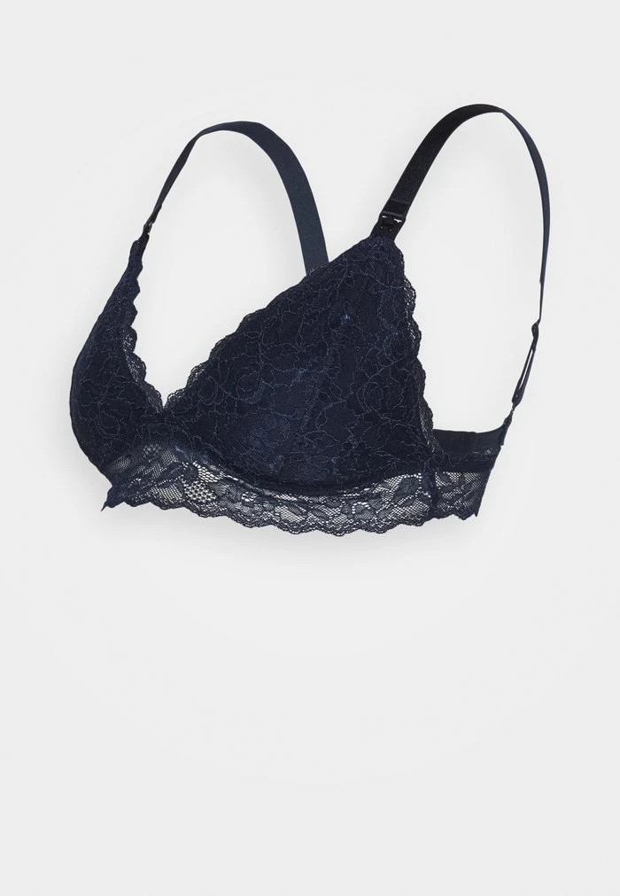 MAMALICIOUS MLSIDSEL BRA - Soutien-gorge Triangle - Navy Blazer