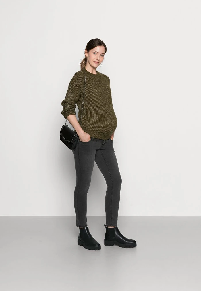 MAMALICIOUS MLORIOL - Pullover - Green Moss – Image 2