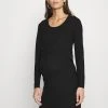 MAMALICIOUS CARMA JUNE DRESS - Robe En Jersey - Black