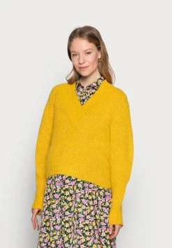 MAMALICIOUS MLROSI - Pullover - Spicy Mustard