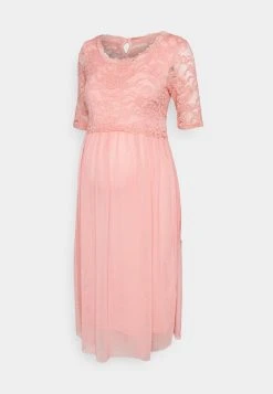 MAMALICIOUS MLMIVANA JUNE MIDI DRESS - Robe De Jour - Rosette