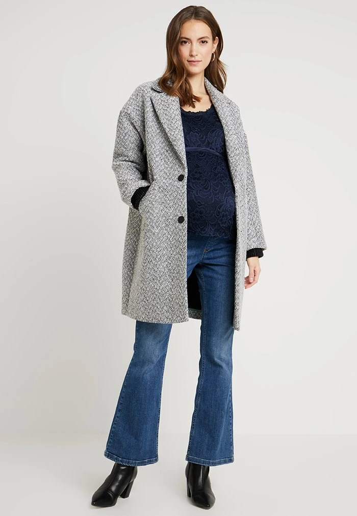 MAMALICIOUS T-shirt à Manches Longues - Navy Blazer – Image 2