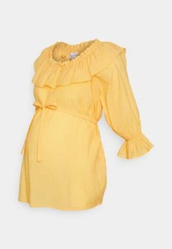 MAMALICIOUS MLNORA - Blouse - Marigold