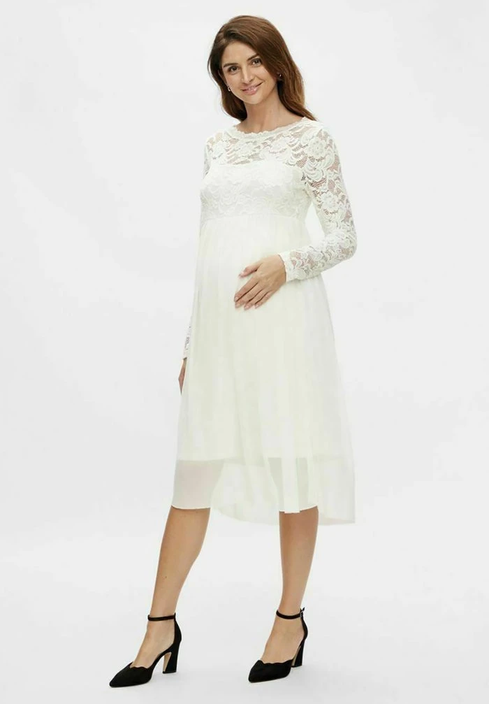 MAMALICIOUS MLMIVANA - Robe De Soirée - Snow White